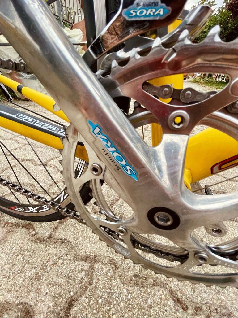 Used Carraro Custom Shimano Claris 2004 Road & Gravel, Orange — image 9 of 11