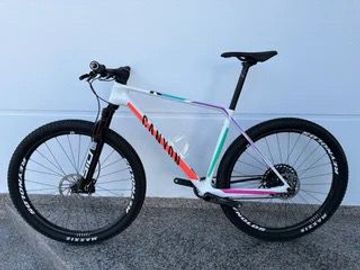 Used Canyon Exceed SRAM GX Eagle 2023 Mountainbike, White — image 2 of 3