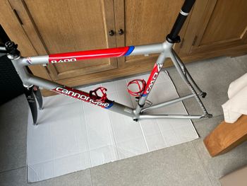 Gebrauchtes Cannondale Caad Frameset 2004 Road & Gravel, Hellgrau — Bild 13 von 15