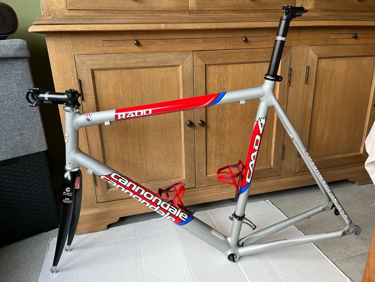 Gebrauchtes Cannondale Caad Frameset 2004 Road & Gravel, Hellgrau — Bild 8 von 15