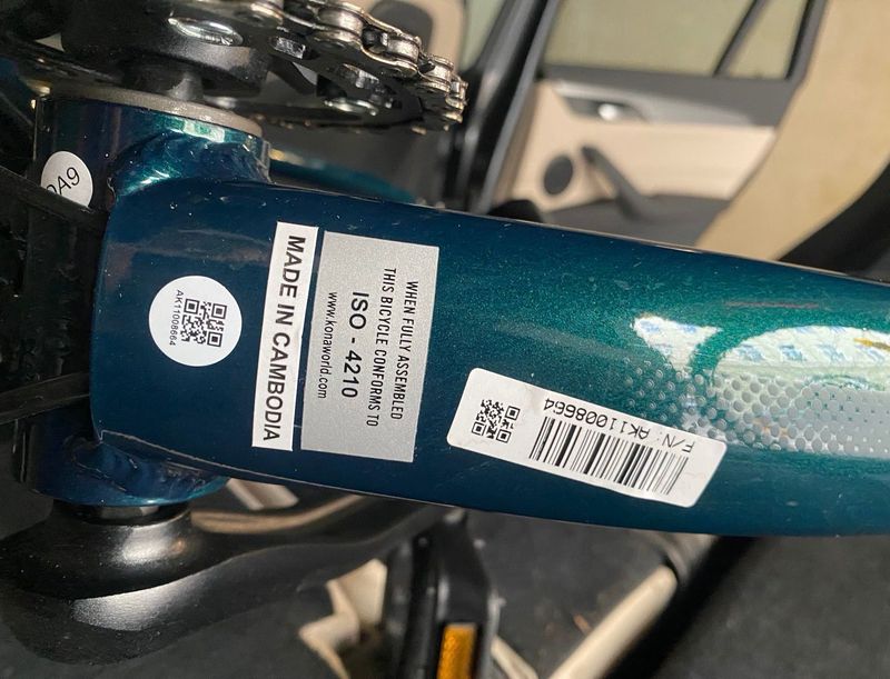 Used Kona Cinder cone Shimano Deore 2022 Mountainbike, Green — image 5 of 12