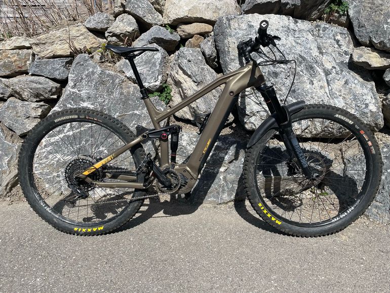 Used DECATHLON Stilus SRAM SX Eagle 2022 Mountainbike, Orange — image 2 of 10