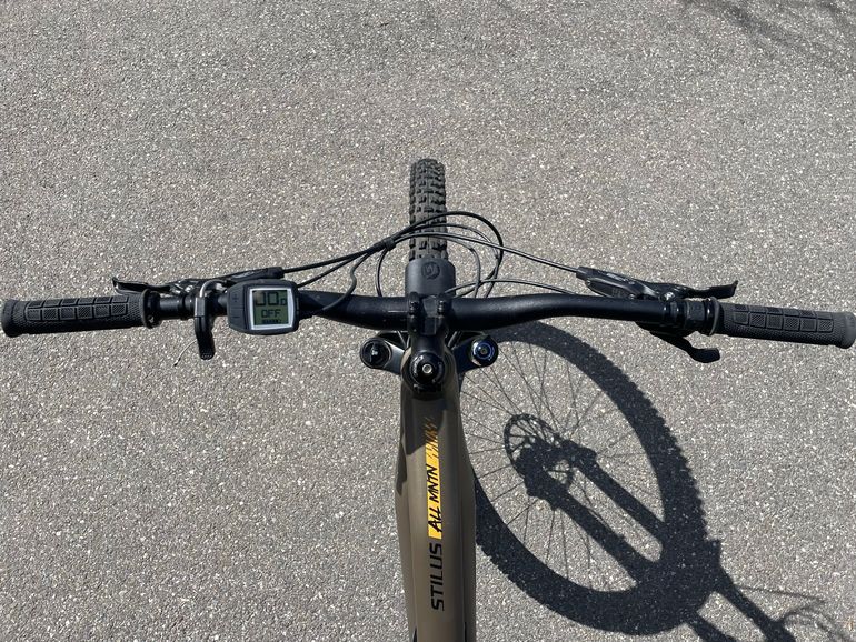 Used DECATHLON Stilus SRAM SX Eagle 2022 Mountainbike, Orange — image 4 of 10