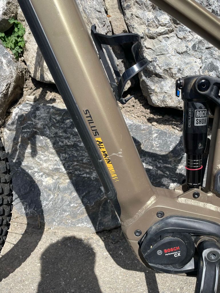 Used DECATHLON Stilus SRAM SX Eagle 2022 Mountainbike, Orange — image 9 of 10