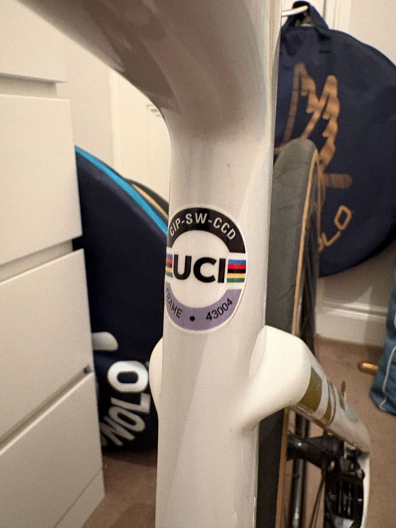 Used Specialized Tarmac Frameset 2024 Road & Gravel, White — image 7 of 8