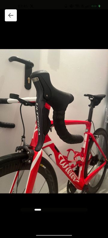 Used Wilier Cento1air Shimano Ultegra Di2 2019 Road & Gravel, Red — image 5 of 7