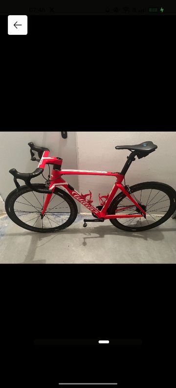 Used Wilier Cento1air Shimano Ultegra Di2 2019 Road & Gravel, Red — image 2 of 7