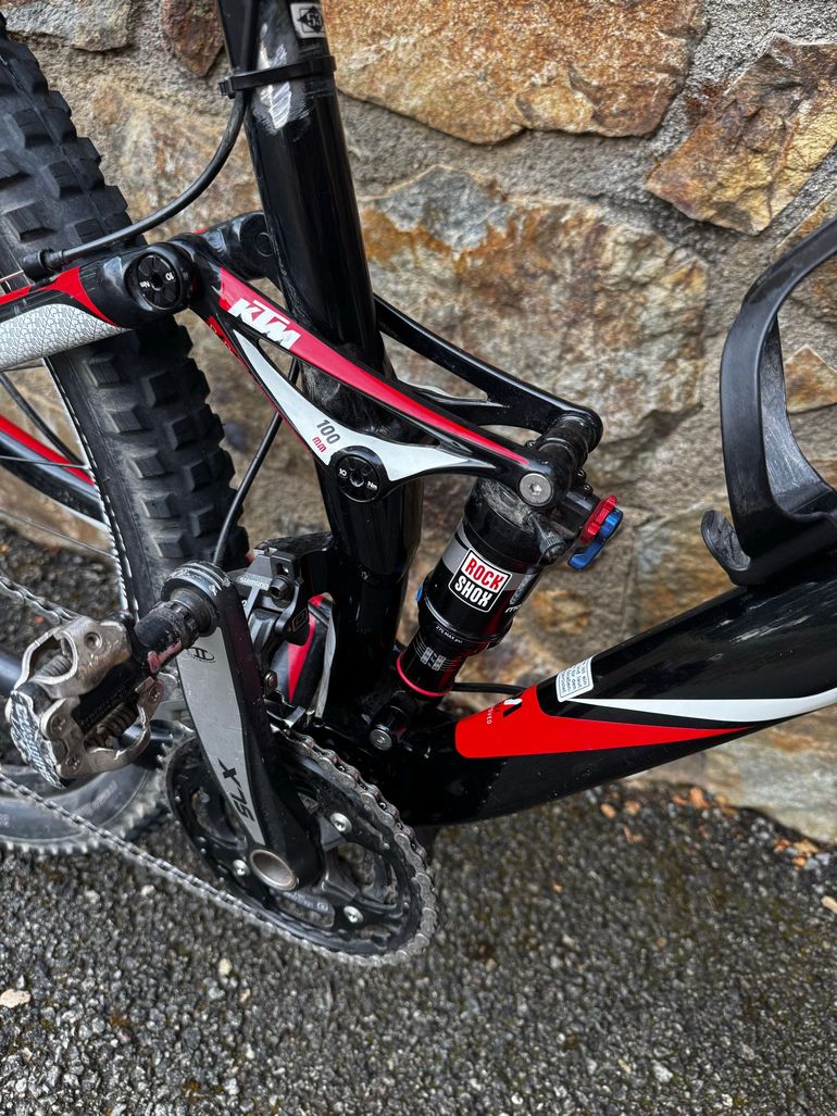 KTM Custom Shimano SLX 2013 Mountainbike d'occasion — image 9 sur 15