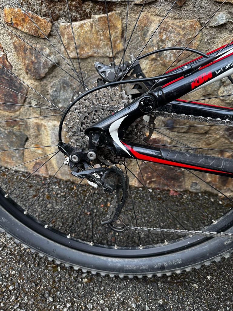 KTM Custom Shimano SLX 2013 Mountainbike d'occasion — image 10 sur 15