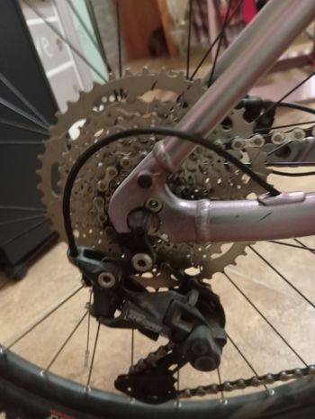 Gebrauchtes Liv Vall E+ 2021 2021 Mountainbike, Violett, 29, 27.5 — Bild 3 von 6