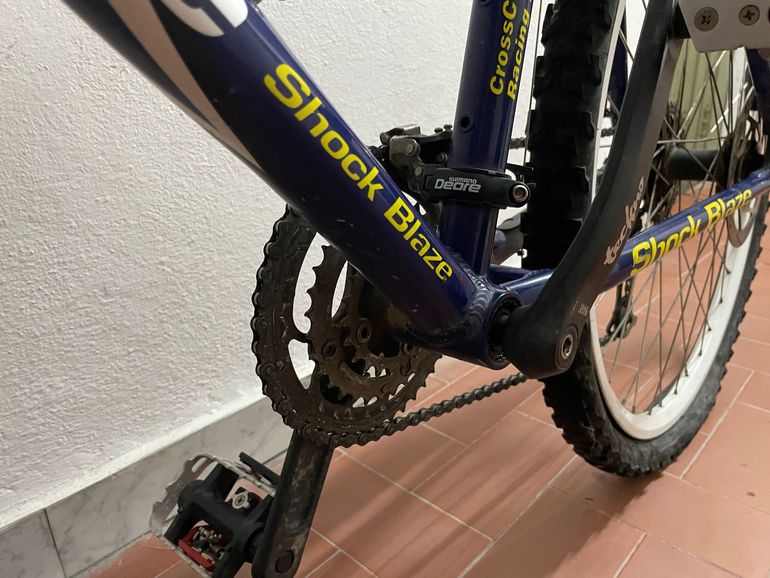Použité SHOCKBLAZE Custom Shimano Deore 2002 Mountainbike — obrázek 10 z 21