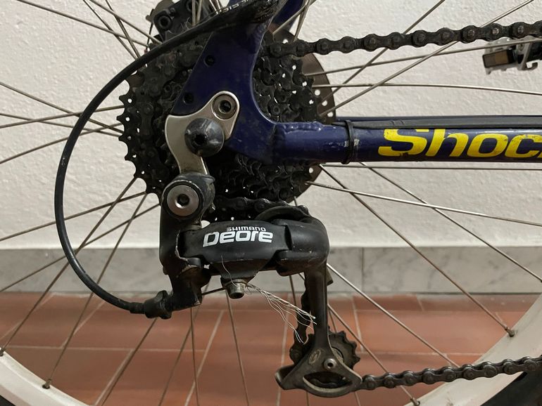 Použité SHOCKBLAZE Custom Shimano Deore 2002 Mountainbike — obrázek 8 z 21