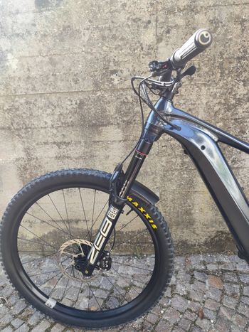 Used Giant Reign E+ 2, 2022 2022 Mountainbike, Blue, 29 — image 4 of 6