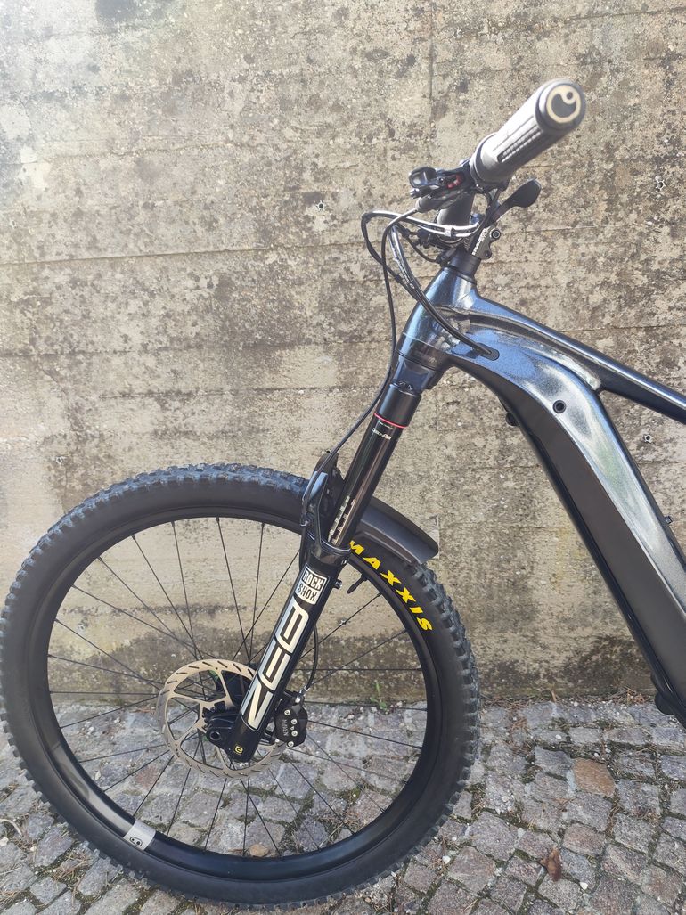 Used Giant Reign E+ 2, 2022 2022 Mountainbike, Blue, 29 — image 4 of 6
