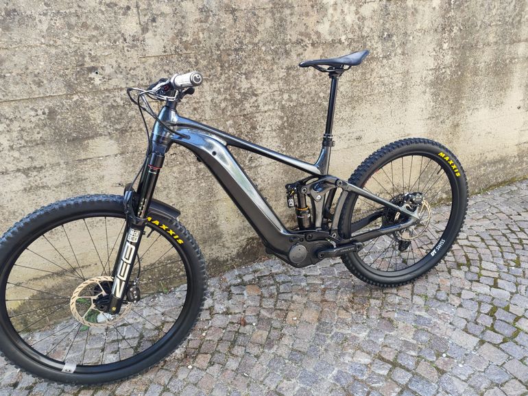 Used Giant Reign E+ 2, 2022 2022 Mountainbike, Blue, 29 — image 3 of 6