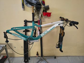 Elray BCL Ruo Custom SRAM XX1 2023 Mountainbike usato, Bianco — immagine 2 di 9