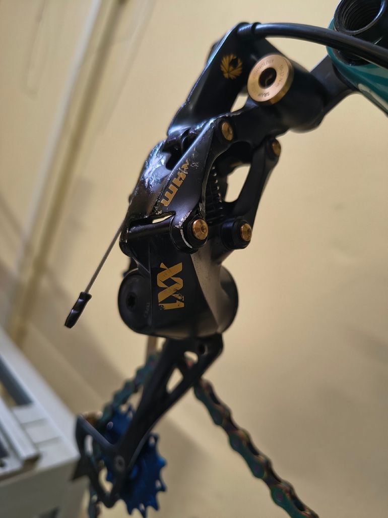 Elray BCL Ruo Custom SRAM XX1 2023 Mountainbike usato, Bianco — immagine 5 di 9