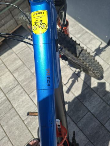 Used CUBE ACID 260 2024 Mountainbike, Blue — image 4 of 7