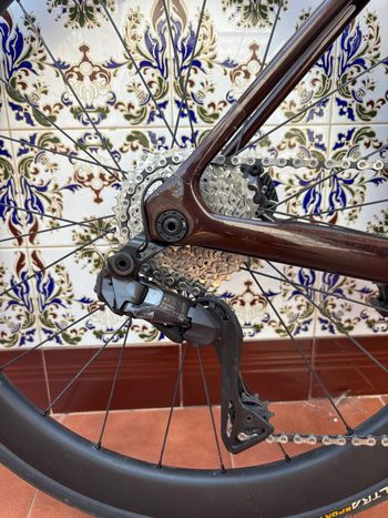 Gebrauchtes Lapierre Aircode Shimano Ultegra Di2 2024 Road & Gravel, Rot — Bild 7 von 7