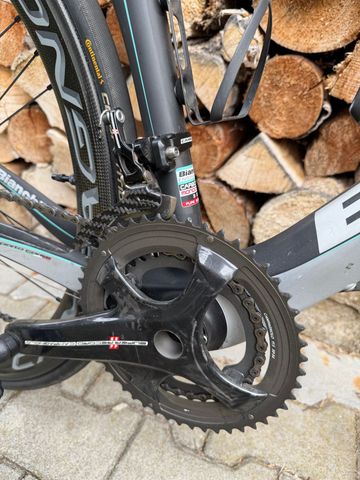 Gebrauchtes Bianchi Oltre Campagnolo Super Record 2015 Road & Gravel, Schwarz — Bild 2 von 13