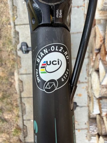 Gebrauchtes Bianchi Oltre Campagnolo Super Record 2015 Road & Gravel, Schwarz — Bild 6 von 13