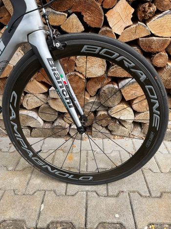 Brugt Bianchi Oltre Campagnolo Super Record 2015 Road & Gravel — billede 8 af 13