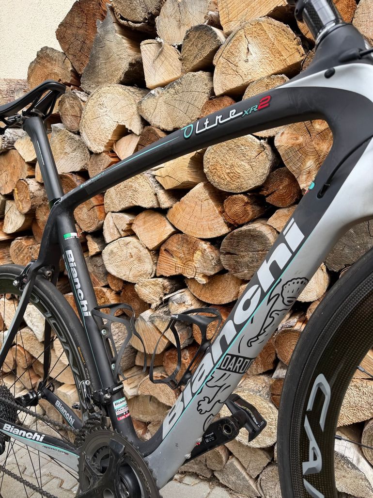 Brugt Bianchi Oltre Campagnolo Super Record 2015 Road & Gravel — billede 12 af 13