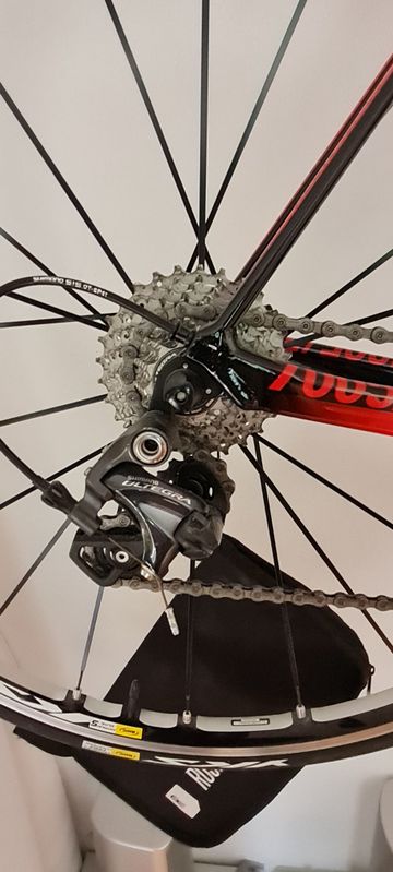 Rose Xeon Shimano Ultegra 2017 Road & Gravel usato, Rosso — immagine 2 di 7