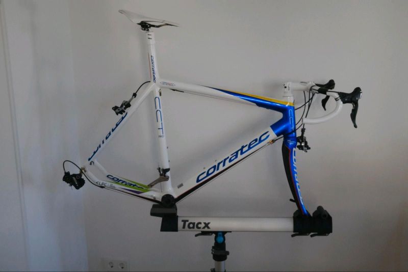 Used Corratec CCT Pro Rahmen-Set RH60 Mit Dura-Ace 7900 Gruppe Frameset Frameset 2013 Road & Gravel