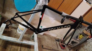 Used Colnago V3-RS Disc Frameset 2021 Frameset 2021 Road & Gravel, Black — image 11 of 13