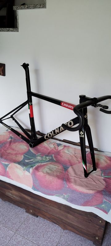 Used Colnago V3-RS Disc Frameset 2021 Frameset 2021 Road & Gravel, Black — image 1 of 13