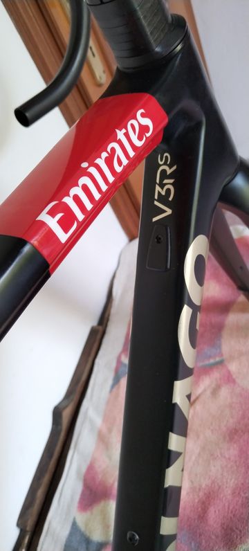 Used Colnago V3-RS Disc Frameset 2021 Frameset 2021 Road & Gravel, Black — image 6 of 13