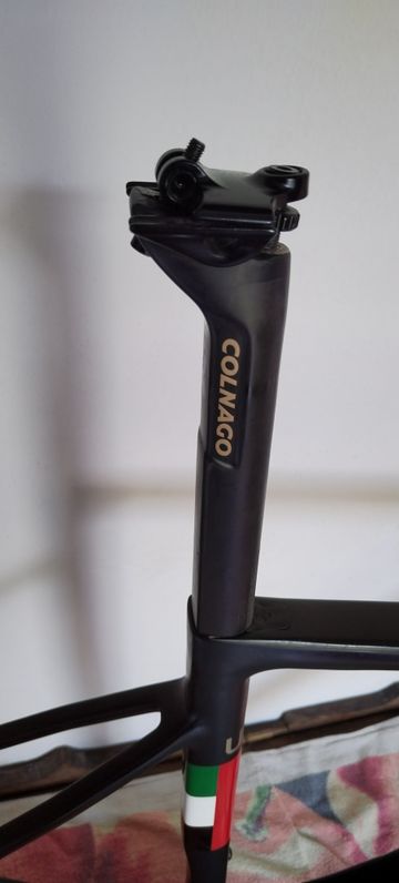 Used Colnago V3-RS Disc Frameset 2021 Frameset 2021 Road & Gravel, Black — image 7 of 13