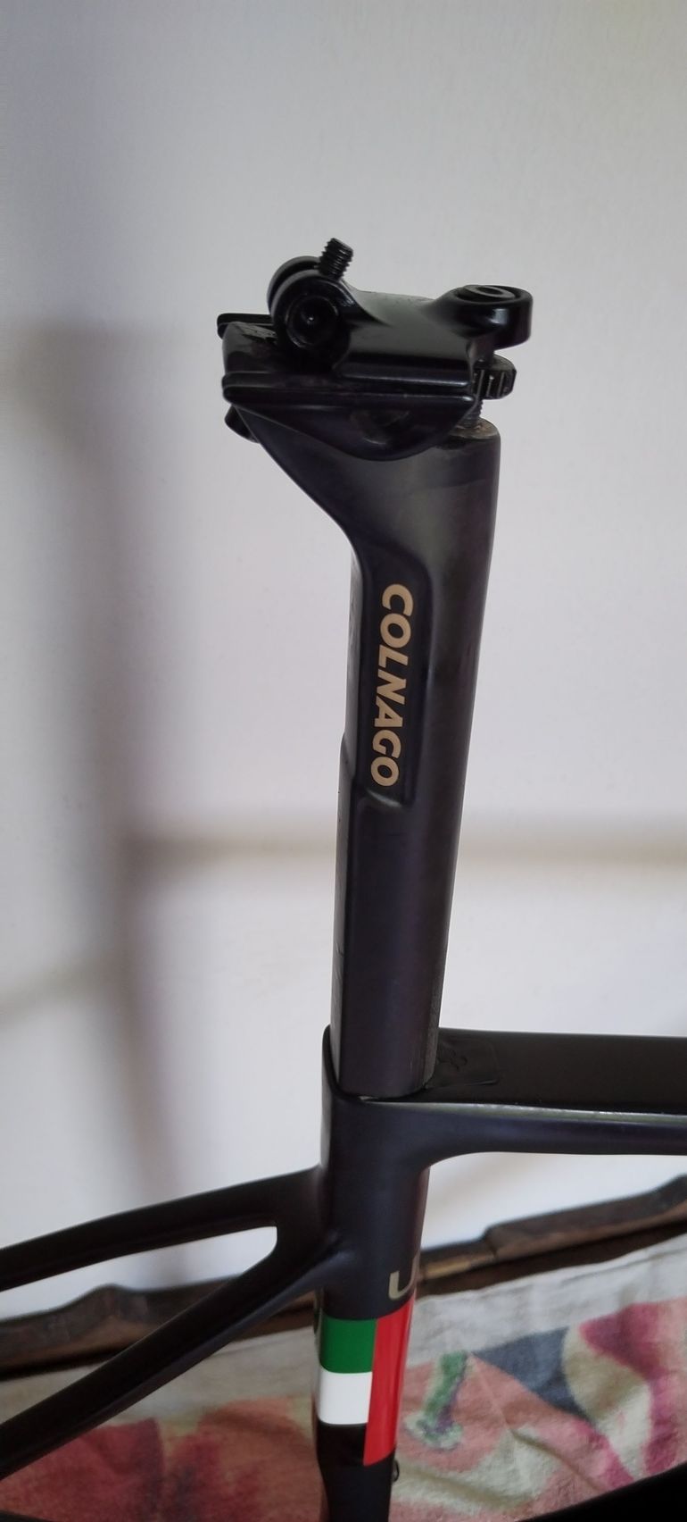 Used Colnago V3-RS Disc Frameset 2021 Frameset 2021 Road & Gravel, Black — image 7 of 13