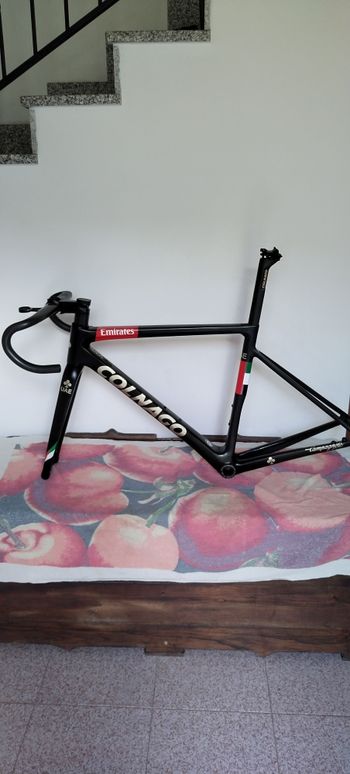 Used Colnago V3-RS Disc Frameset 2021 Frameset 2021 Road & Gravel, Black — image 10 of 13