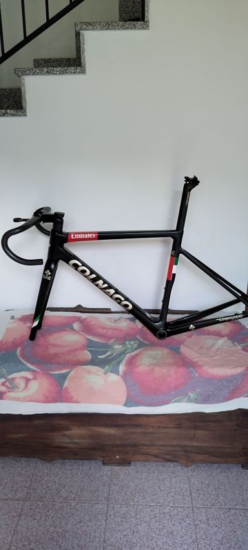 Used Colnago V3-RS Disc Frameset 2021 Frameset 2021 Road & Gravel, Black — image 10 of 13