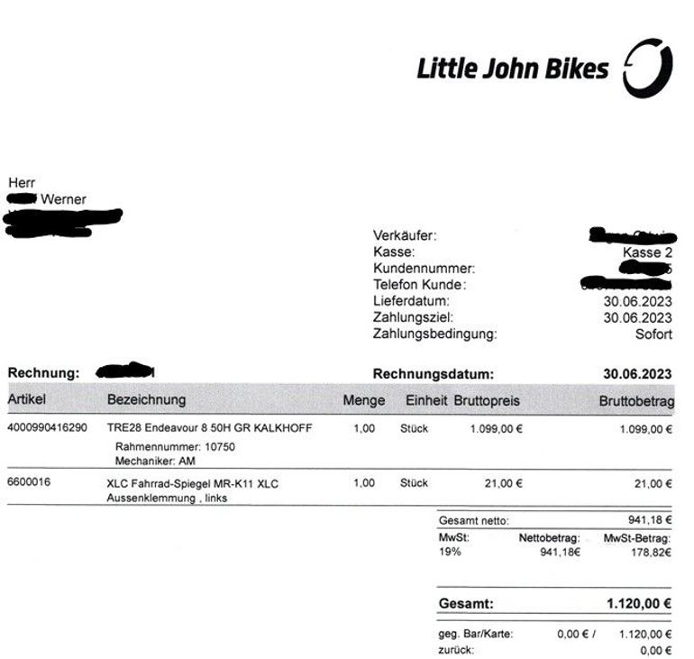 Brugt Kalkhoff ENDEAVOUR 8 Diamond 2022 2022 Urban — billede 14 af 14