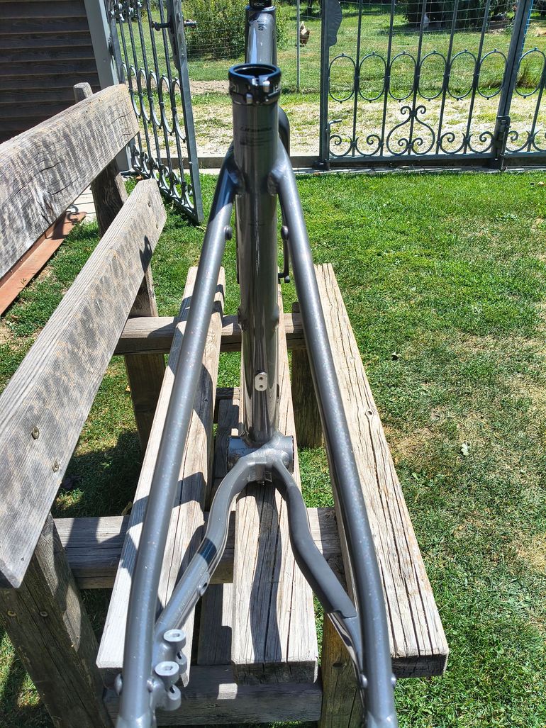 Used Liteville 4-ONE Mk2 Frameset 2025 Road & Gravel, Light Gray — image 12 of 17