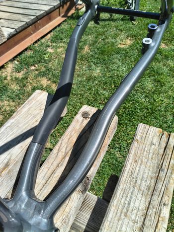 Used Liteville 4-ONE Mk2 Frameset 2025 Road & Gravel, Light Gray — image 16 of 17