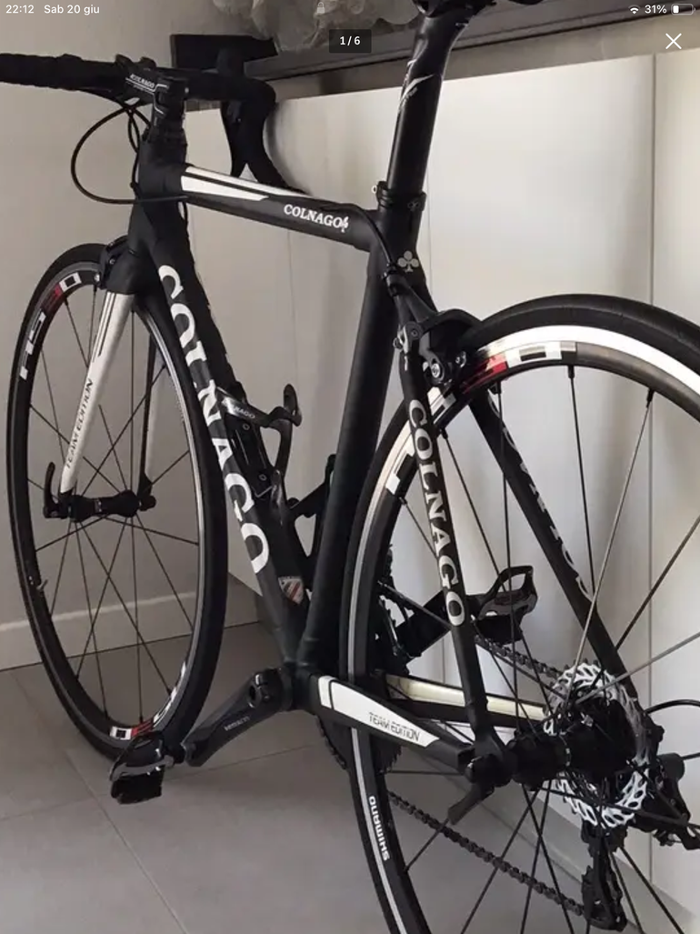 Gebrauchtes Colnago C59 Shimano Ultegra 2013 Road & Gravel, Schwarz — Bild 2 von 19