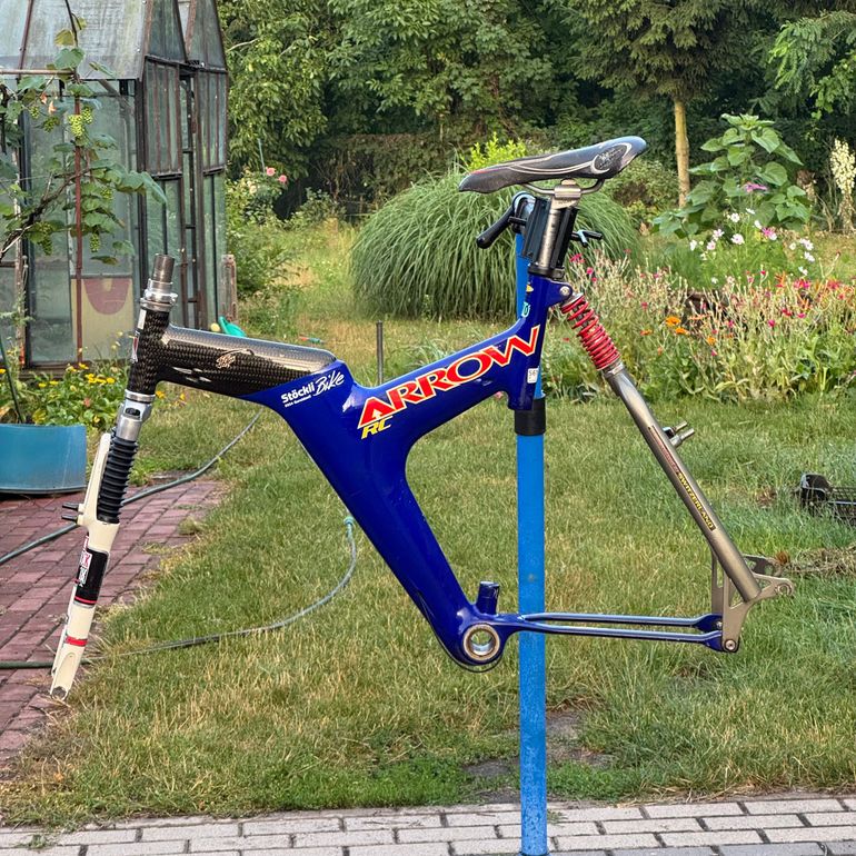 Used NO NAME Arrow Frameset 1997 Mountainbike, Blue — image 17 of 17