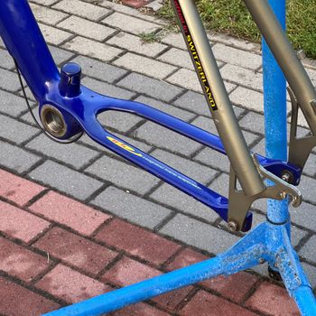 Used NO NAME Arrow Frameset 1997 Mountainbike, Blue — image 12 of 17