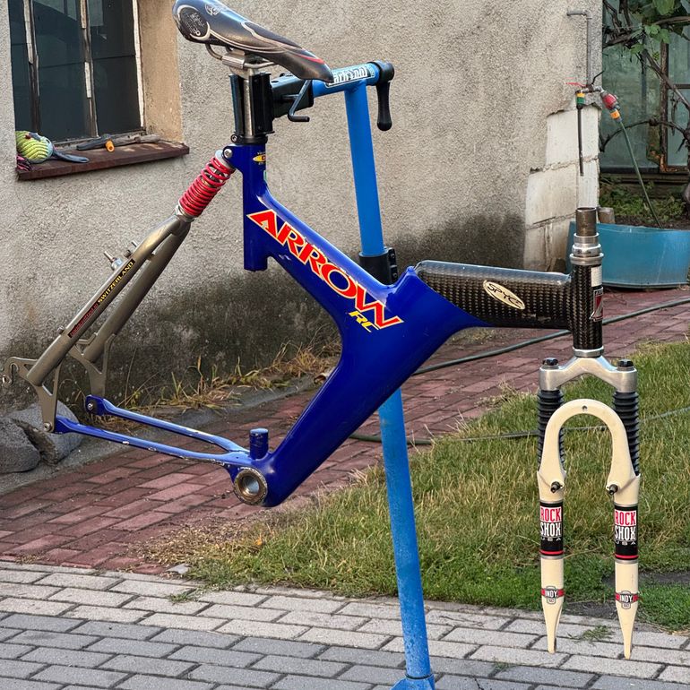 Used NO NAME Arrow Frameset 1997 Mountainbike, Blue — image 2 of 17
