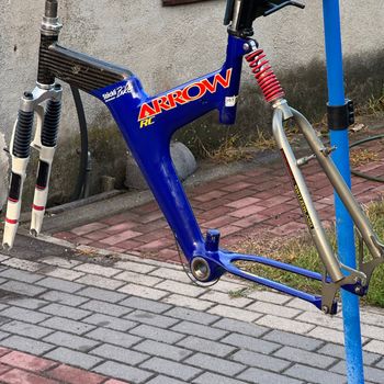 Used NO NAME Arrow Frameset 1997 Mountainbike, Blue — image 13 of 17
