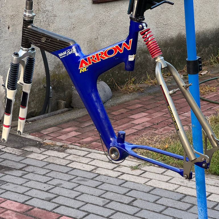 Used NO NAME Arrow Frameset 1997 Mountainbike, Blue — image 13 of 17