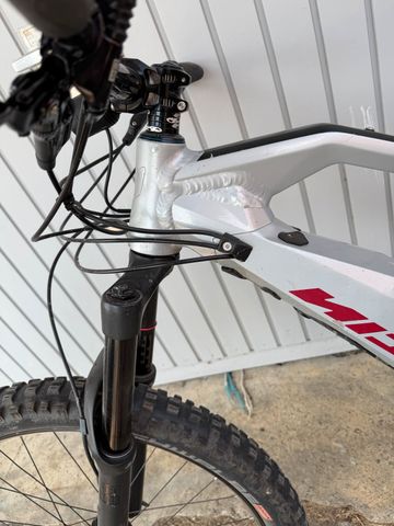 Used Nicolai G1 EBOXX E14 2020 2020 Mountainbike, Light Gray — image 9 of 10