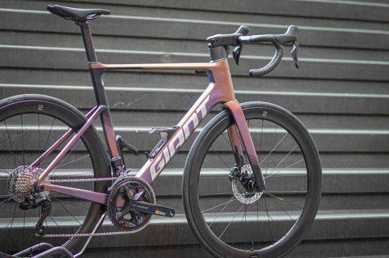 Giant Propel Advanced 1 2027 2027 Road & Gravel usato, Arancione — immagine 2 di 14