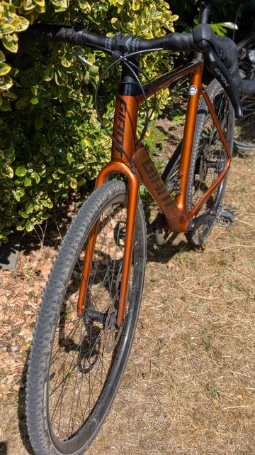 Giant TCX, Advanced Pro 2 2022 2022 Road & Gravel usato, Arancione — immagine 6 di 6