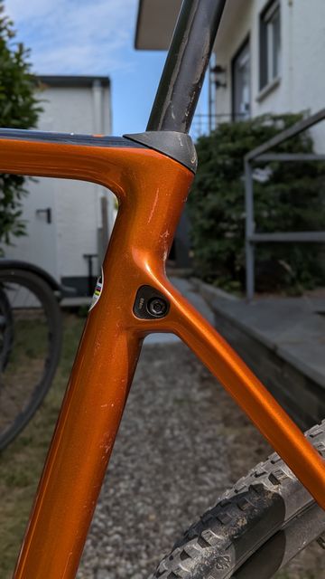 Giant TCX, Advanced Pro 2 2022 2022 Road & Gravel usato, Arancione — immagine 5 di 6