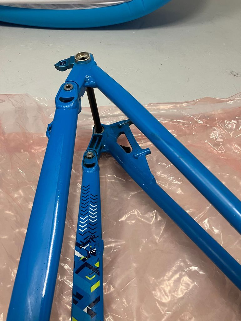 Used Radon Slide 150 8.0 2018 Frameset 2018 Mountainbike, Blue, 27.5 — image 8 of 23